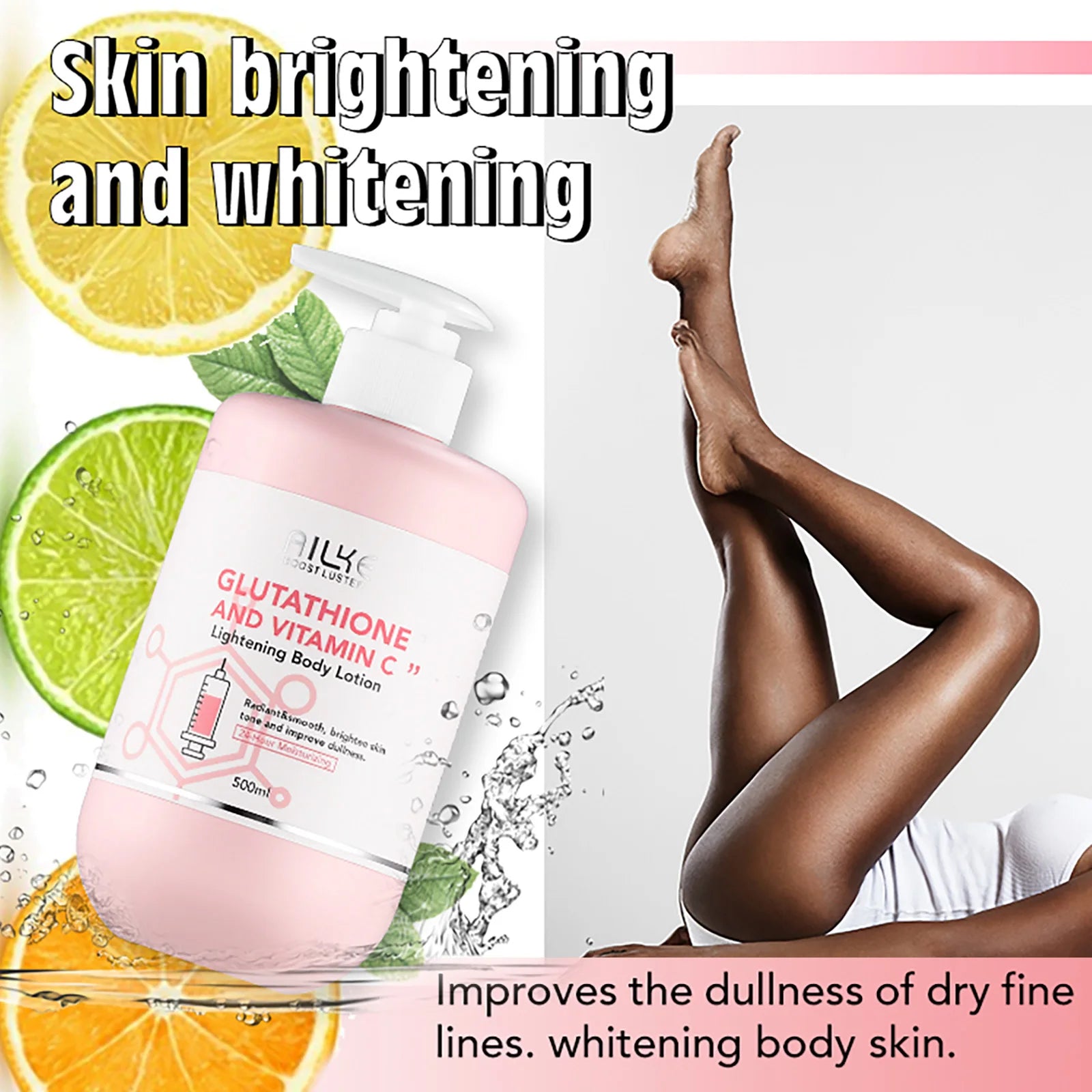 AILKE Glutathione Vitamin C Whitening Skin Care Set
