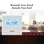 Digital Thermostat For  Underfloor Heating Floor Thermostat  Warm Floor Water Heating Gas Boiler Temperature Controller 220V