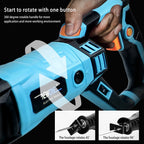 900W/1050W/1200W Electric Reciprocating Saw With Adapter Blades DIY AC Electric Saw For Wood Metal Plasitic Cutting