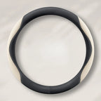 PU Leather and Mesh Car Steering Wheel Cover, Comfortable and Breathable, Keeps Cool in Summer and Warm in Winter