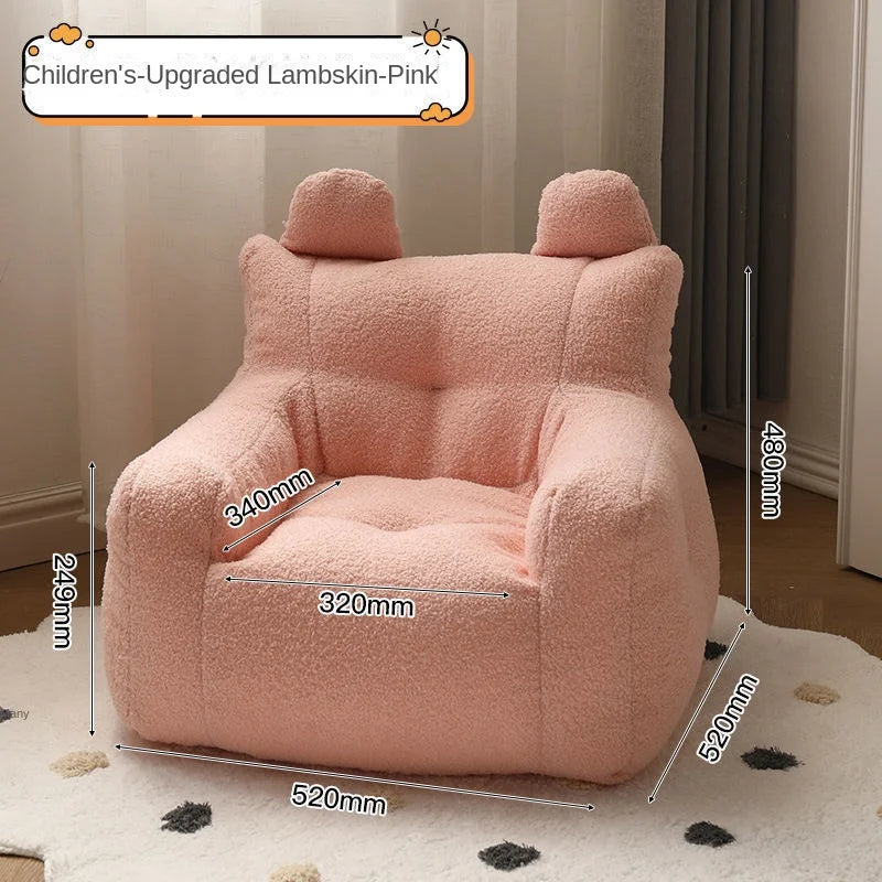 K-STAR Cute and Lazy Sofa Mini Casual Seat Cartoon Children's Sofa Reading Men and Women Simple Sofa Baby Israel Free Shipping