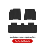 YZ For Tesla Model Y carpet Model 3 A blanket for the floor
