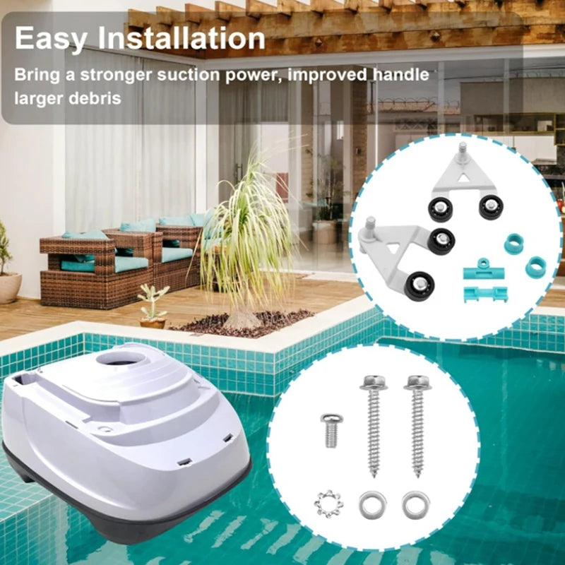ZIZI AXV621DAT Pool Vacuum A-Frame/Turbine Kit For Hayward Aquabug Navigator Pro Wanda AXV036BP, AXV601CAT