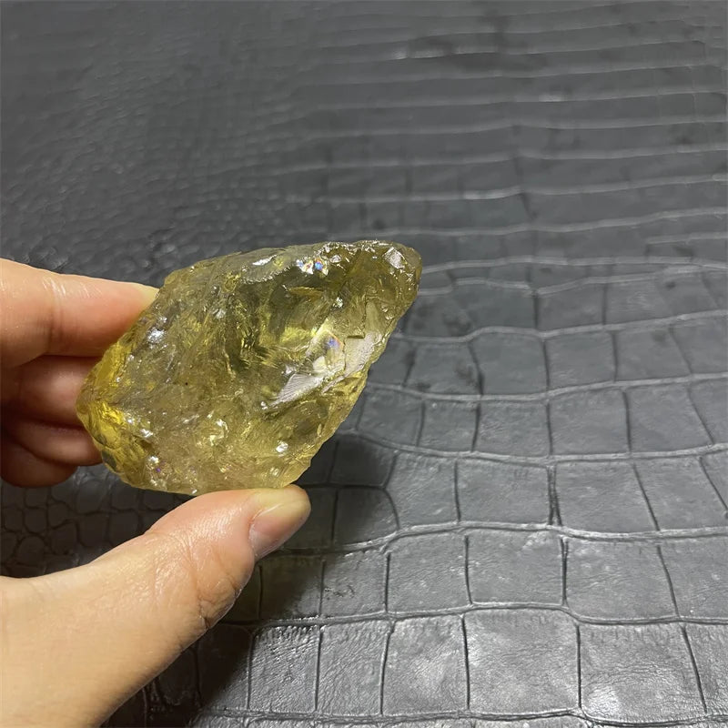 Natural Topaz Crystal Rough Raw Stone Rock Specimen Brazil