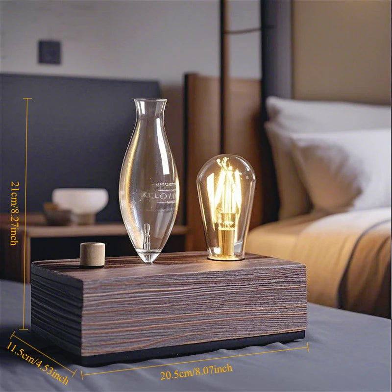 Aroma Diffuser Vintage Tungsten Filament Lamp Aromatherapy Machine Hum