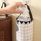 1pc garbage storage bag, wall mounted kitchen storage artifact, garbage plastic bag storage hanging bag, miscellaneous sorting