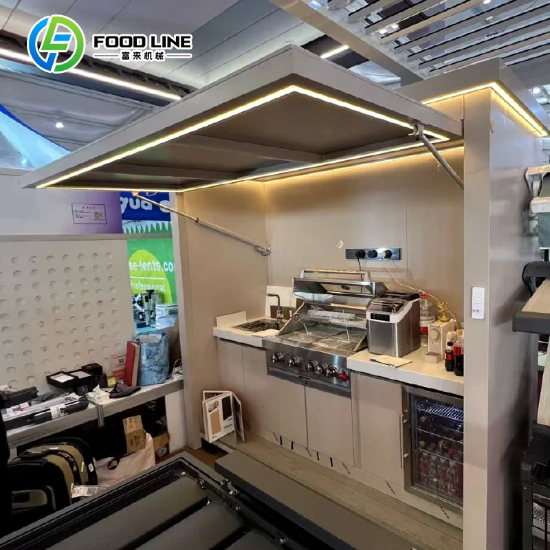 Outdoor Kitchen Pod with Bbq Hot Sale Diy Outdoor Bbq Modular Kitchen Modern Outdoor Mud Kitchen