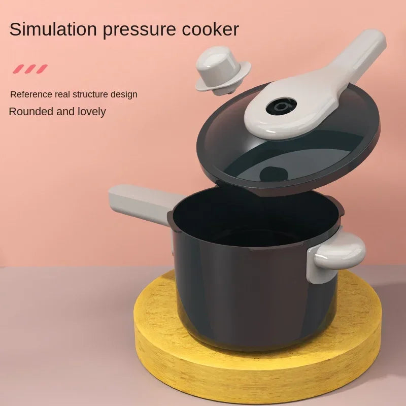 Children's Kitchen Toys 28PCS Pretend Cooking Toys With Pot Play Food Accessories Ideal Toddler Gift Kids Christmas Present