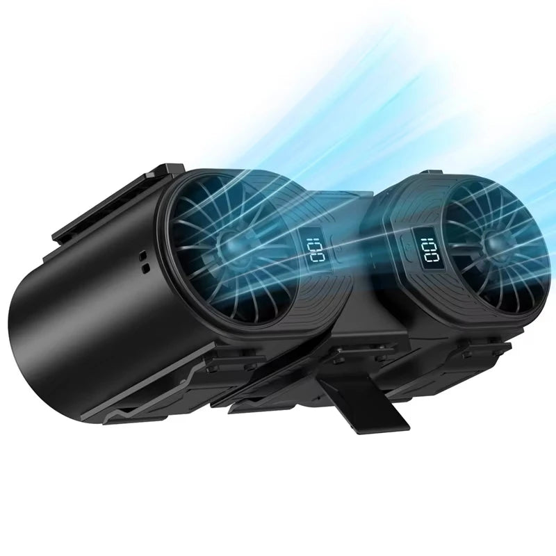 Xiaomi Dual Motors Belt Clip 20000RPM Rechargeable Waist Neck Fan 1000
