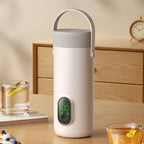 Upgraded Rechargeable Electric Kettle Wireless  Rechargeable Heating Cup for Travel Hot Water Boiler Boiling Milk Bottle for Bab