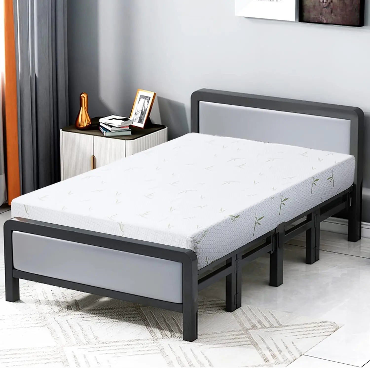 Full Mattress, 8 inch Gel Memory Foam Mattress Queen Size for Cool Sleep & Pressure Relief, Medium Firm Mattresses CertiPUR-US C