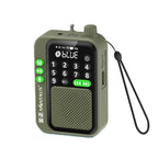 Portable Mini FM Radio for TF Card U Disk Music MP3 Player Support HD Rcording Reception Radios 5W Wireless Bluetooth Speaker