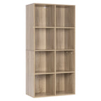 WOLTU 1PC Book Shelf 8 Storage Cubes Unit Freestanding Bookcases Organizer for Living Room Bedroom Office Home Furniture