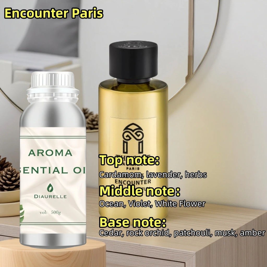 Diaurelle Hotels 500ML Long-Lasting Perfume Oil for Diffuser Hotel Home Air Freshener Strong Refreshing Aroma