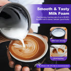 4-IN-1 Electric Milk Frother Milk Foam Machine For Coffee Cappuccino Latte Hot Cold Foam Maker Automatic Milk Frother Foamer