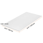 VEVOR Polycarbonate Greenhouse Panels Roof Panels Sheets, Waterproof UV Protected Corrugated Resistance for Greenhouse/Garden