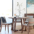 Nordic Round Table Solid Wood Table Family Small  Living Room Simple Modern Dining Table Furniture Dining Round muebles