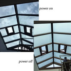PDLC Smart Glass Window Film Electrochromic Tint Film with Remote Customized Size Switchable Glass Film