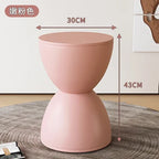 Minimalist Nordic Dressers Stool Plastic Design Apartment Shoes Changing Children Foot Stool Relax Muebles Trendy Furniture