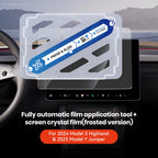 YZ Tempered Glass Screen Protector For Tesla Model 3 Y Center Console Anti Glare HD Film Protection Screen Protecto Accessories
