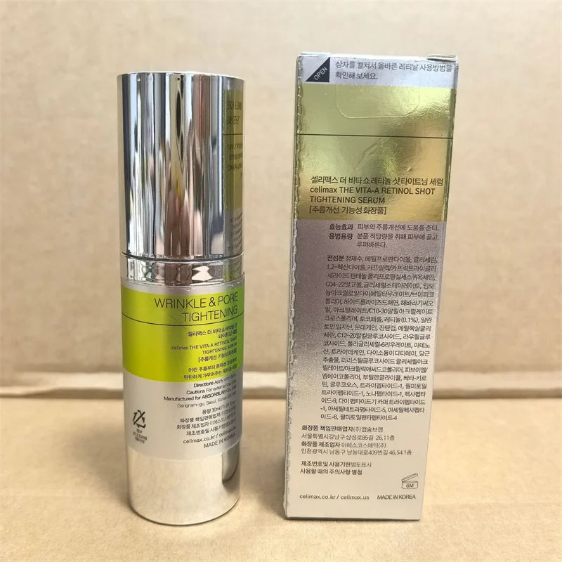 Celimax The Vita A Retinal Shot Tightening Booster Firm Skin Eye Cream 15ml Face Serum 30ml Set Beauty Skin Care Korean Original