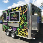 Customized Fast Food Caravan Mobile Kitchen Truck Shipping Container Food Trailer Complete Cooking Equipment System