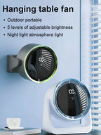 Multispeed mini fan desktop mini electric fan multifunction mini fan d