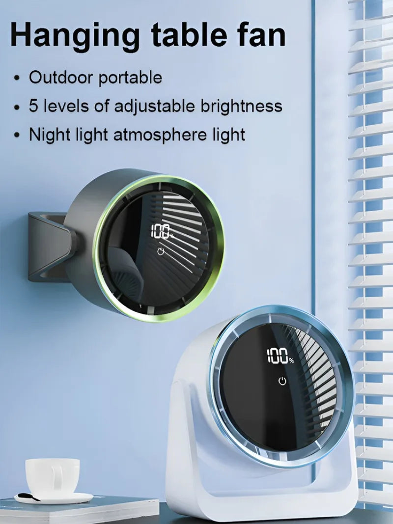 Multispeed mini fan desktop mini electric fan multifunction mini fan d