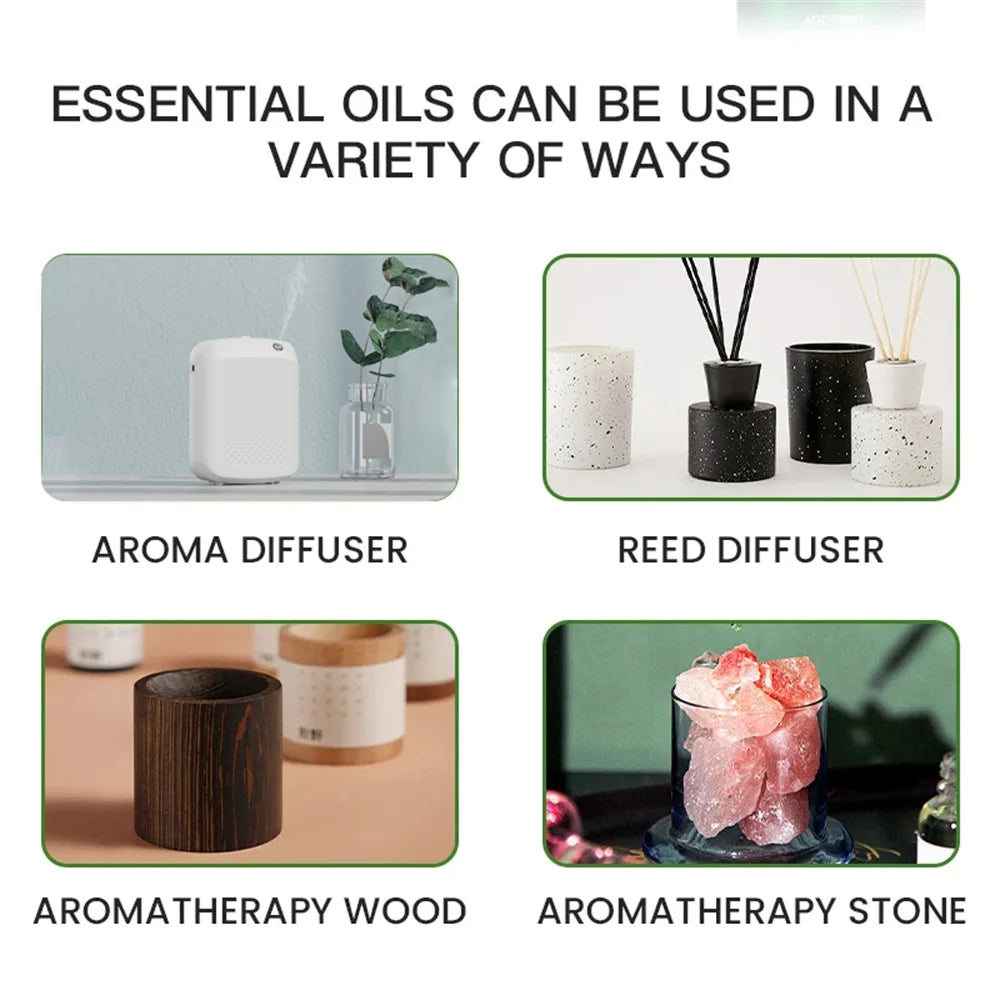 Essential Oils 500ml - Aromatic Diffuser & Perfume Oil for Home, Hotel & Air Freshener | AlluCanFind