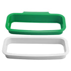 Kitchen Cabinet Trash Rack Hanging Holder, Storage for Garbage Rubbish Bag, Cupboard Door Back Hanging