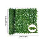 Artificial Leaf Privacy Fence Roll Wall Landscaping Fence Privacy Fence Screen Outdoor Garden Backyard Balcony Fence Privacy