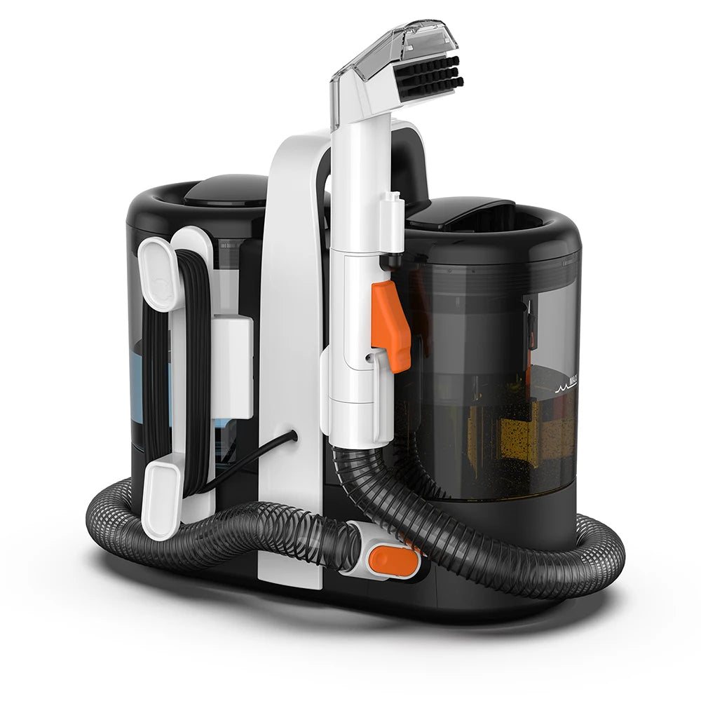 Handheld Carpet Cleaner 600W 15KPa Portable Spot Cleaner for Car Sofa Pet Hair Spray Suction Upholstery Integrated Clean Machine