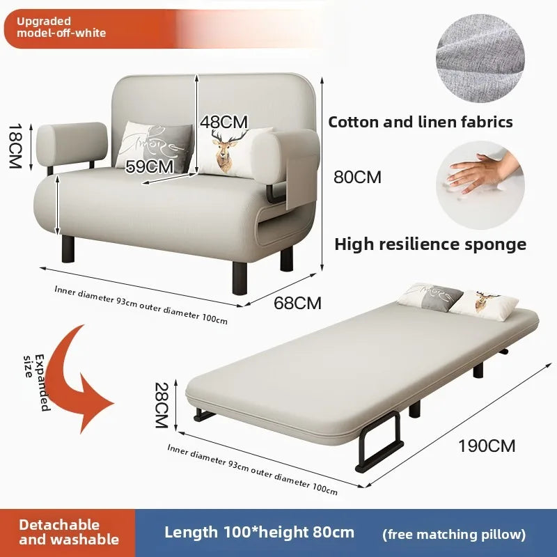 Folding Sofa Bed for Small Apartments