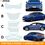 9Mil TPU Clear Paint Protection Film for Tesla Model Y (2025-2026)