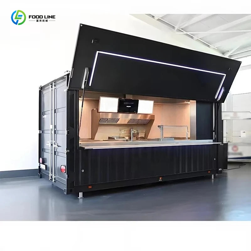Customized Multi-Functional Waterproof Outdoor Mobile Kitchen Convenient Movable Easy Install Garden Kitchen