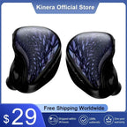 Kinera Celest Wyvern Black Game Wired Best HiFi In-Ear IEMs Earphone LCP Dynamic Driver Monitor Headphone with Detachable Cable