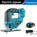 65mm Electric Jigsaw Portable Cordless Jig Saw Multi-Function Woodworking tools wood cutting machines For Makita 18V Battery