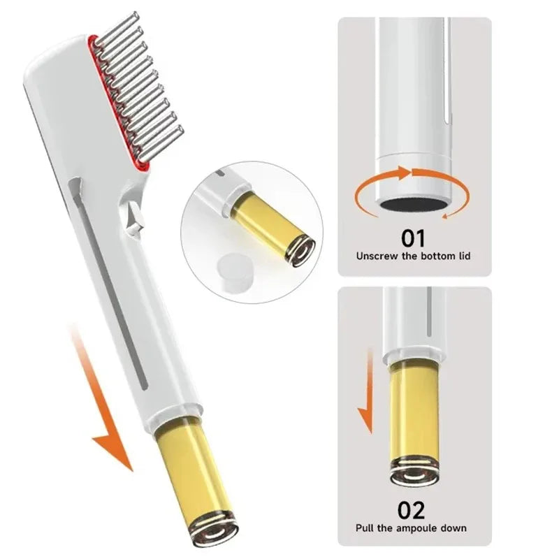 Red Light Therapy Hair Growth Brush