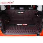 For GWM Tank 300 2023 2024 Custom Trunk Mats Leather Durable Cargo Liner Boot Carpets Interior Cover Car Accessories