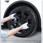 19 Inch Wheel Caps 4PCS Wheel Cover Performance Replacement Wheel Hub Cap Full Rim Cover Accessories For Tesla Model Y 2018-2024