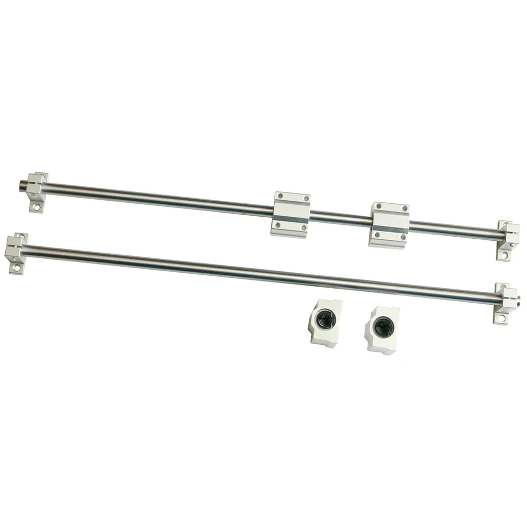 10pcs/Set Linear Rail Shaft Optical Axis 8mm 10mm 12mm + SK8/10/12 Shaft Support + SCS8/10/12UU Bearing Block For CNC Parts