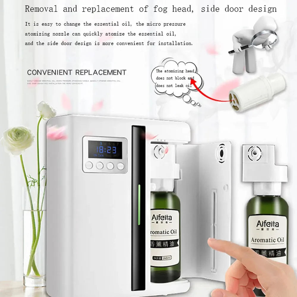 Scent Machine Aroma Diffuser Wall Mounted Hotel 160ML Aroma Diffuser W