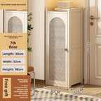 shoe cabinet multi-layer dust shoe rack large capacity double door shoe storage rack