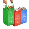 Kitchen Trash Can Waste Sorting for Indoor and Outdoor Training Paper Plastic and Glass Storage Bottle Collection Container