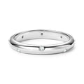 Round Moissanite Eternity Band 925 Sterling Silver D Color Wedding & Engagement Ring for Women, GRA Certified