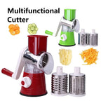 Kitchen Accessories Drum Vegetable Chopper Hand-operated Potato Slice Chopper Pressed Vegetable Grinder Peeled Garlic Chopper