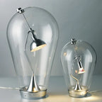 Modern Touch Glass Blown Magnet Desk Lamp for Living Room Study Room Bedroom Decoration Reading Desk Lamp