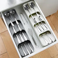 Kitchen Drawer Knife And Fork Partition Storage Box Tray Tableware Spoon Box Soup Spoon Chopsticks Separation Household Shelving