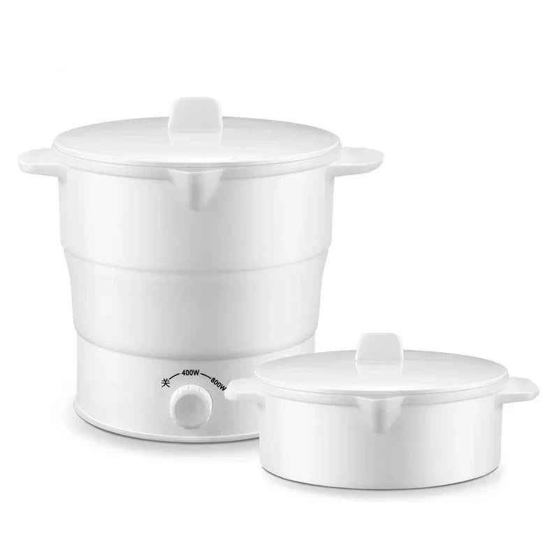 Multi Portable Foldable Silicone Pot For Travel 110/220V Kettle Electric Cook Hot Pot Water Boiler Camping Folding Electric Pot