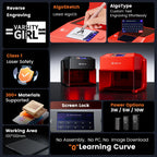 Algolaser Pixi Smart Simple Safe Class 1 Laser Engraver CutterCNC Router Desktop Protable Woodworker Engraving Machine DIY Tools